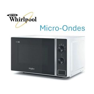Whirlpool Micro-onde solo COOK 20 BLANC,20L ,700w ,commandes mécaniques