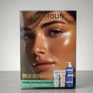 Pack Dermolin – Crème Solaire + Gel Nettoyant + Crème Hydratante
